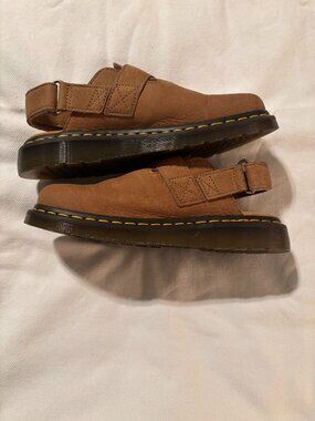 Jorge II Tumbled Nubuck Leather Slingback Mules Unisex size 7Mens/8Ladies.